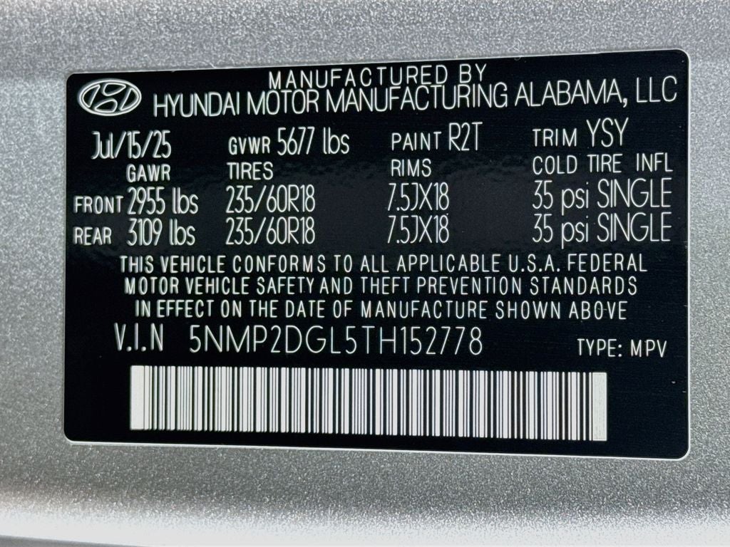 2026 Hyundai Santa Fe SEL