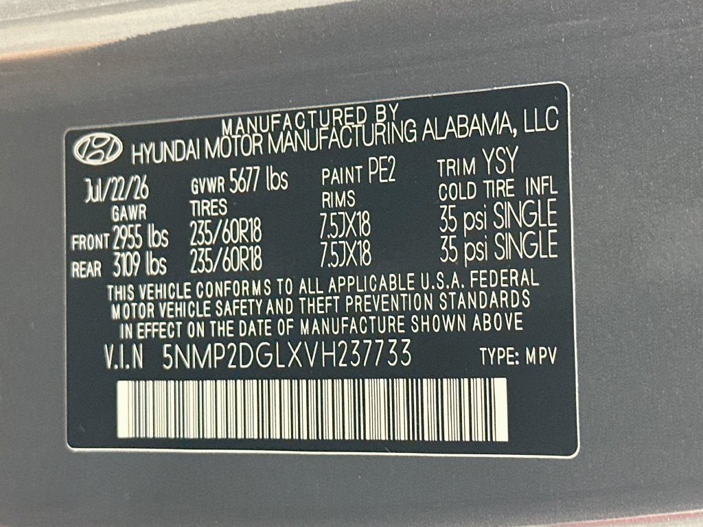 2027 Hyundai Santa Fe SEL