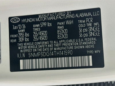 2026 Hyundai Santa Fe Hybrid Limited