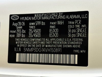 2027 Hyundai Santa Fe Hybrid Limited