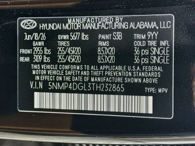 2026 Hyundai Santa Fe Limited