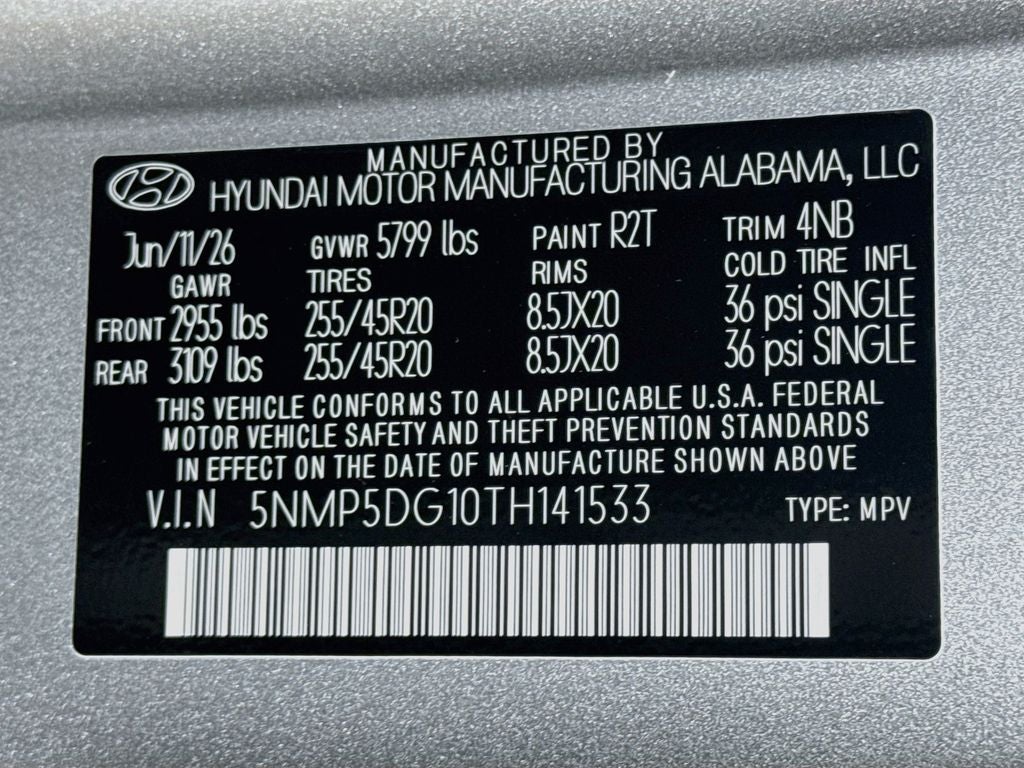 2026 Hyundai Santa Fe Hybrid Calligraphy