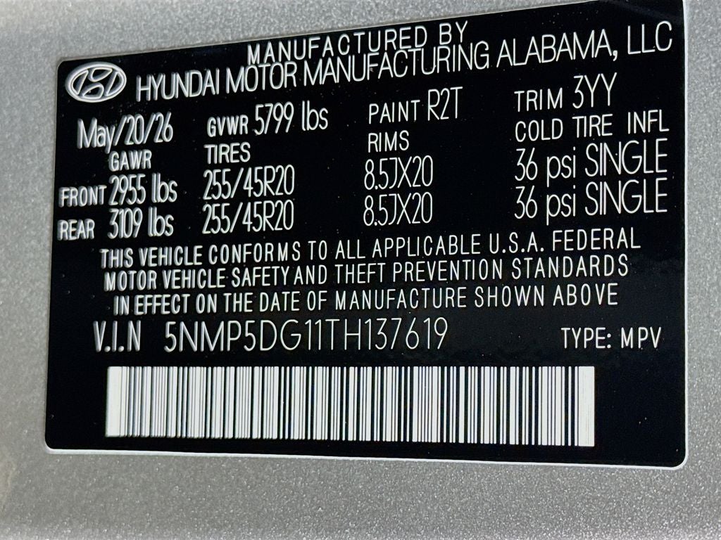 2026 Hyundai Santa Fe Hybrid Calligraphy