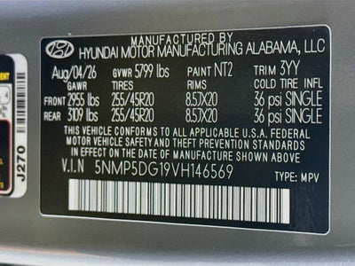 2027 Hyundai Santa Fe Hybrid Calligraphy