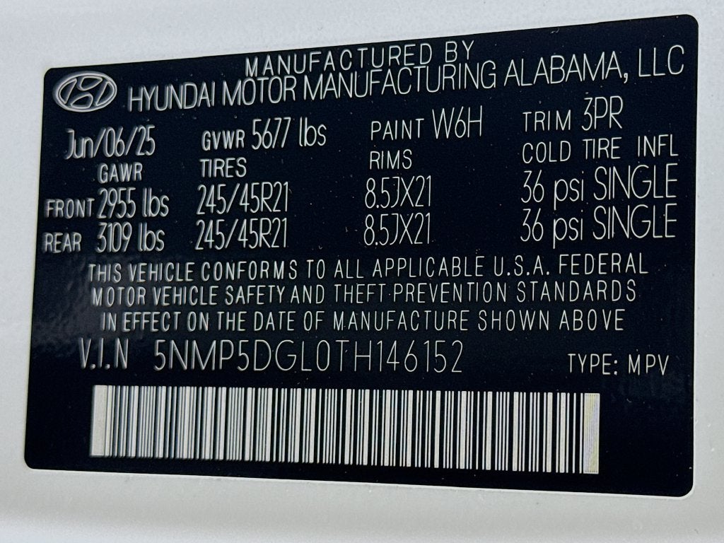 2026 Hyundai Santa Fe Calligraphy