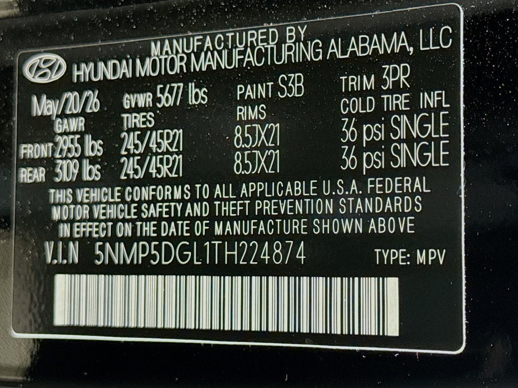 2026 Hyundai Santa Fe Calligraphy