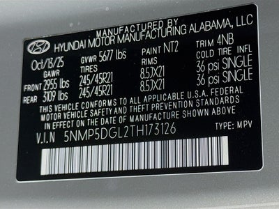 2026 Hyundai Santa Fe Calligraphy