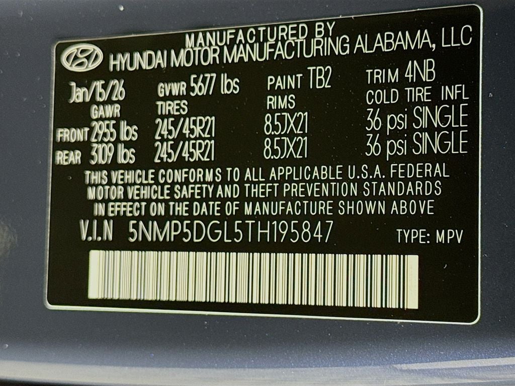 2026 Hyundai Santa Fe Calligraphy