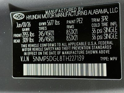 2026 Hyundai Santa Fe Calligraphy