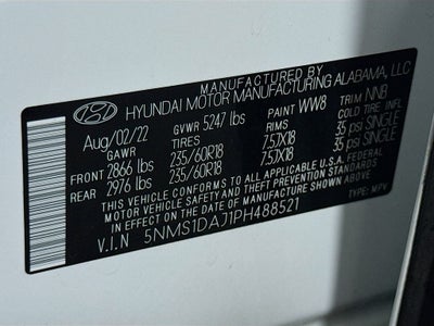 2023 Hyundai Santa Fe SE