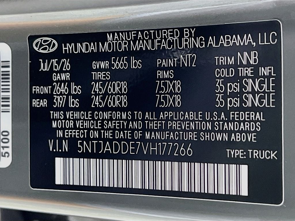 2027 Hyundai Santa Cruz SE