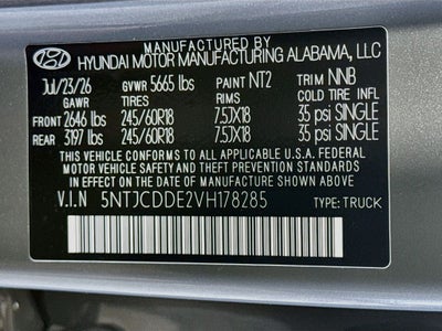 2027 Hyundai Santa Cruz SEL