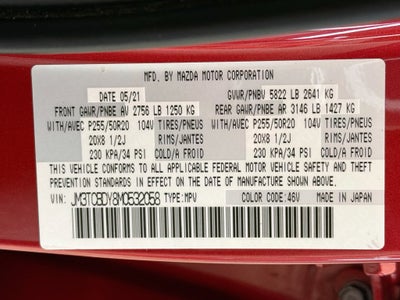 2021 Mazda Mazda CX-9 Grand Touring