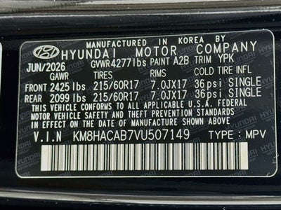 2027 Hyundai Kona SE