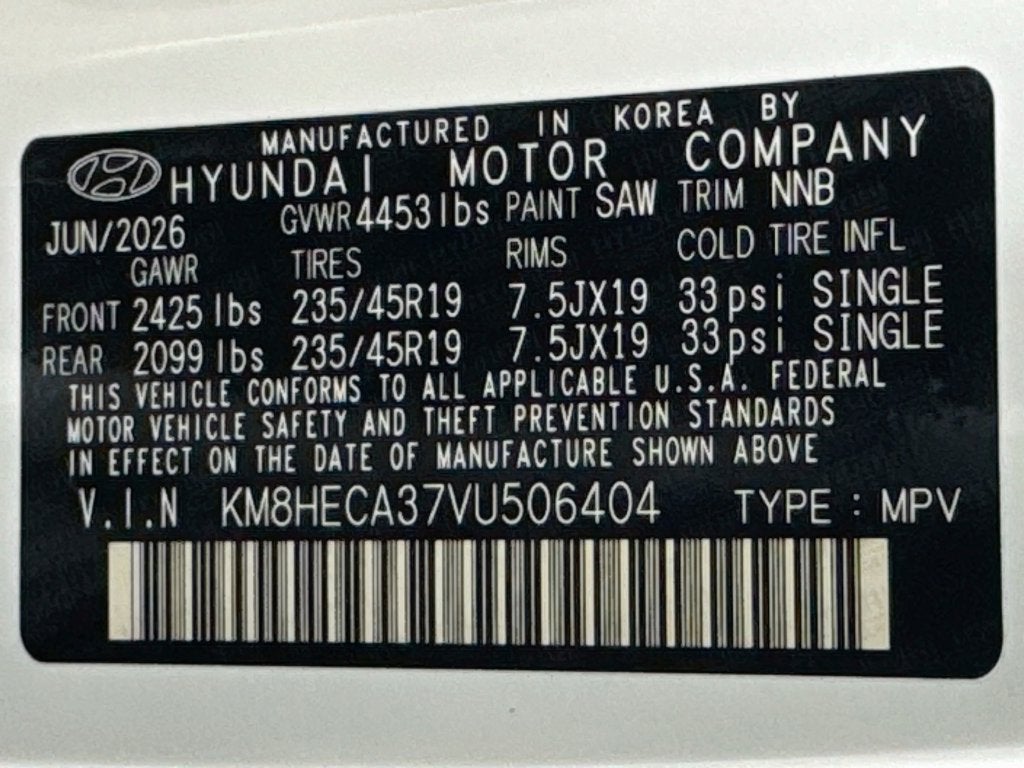 2027 Hyundai Kona Limited