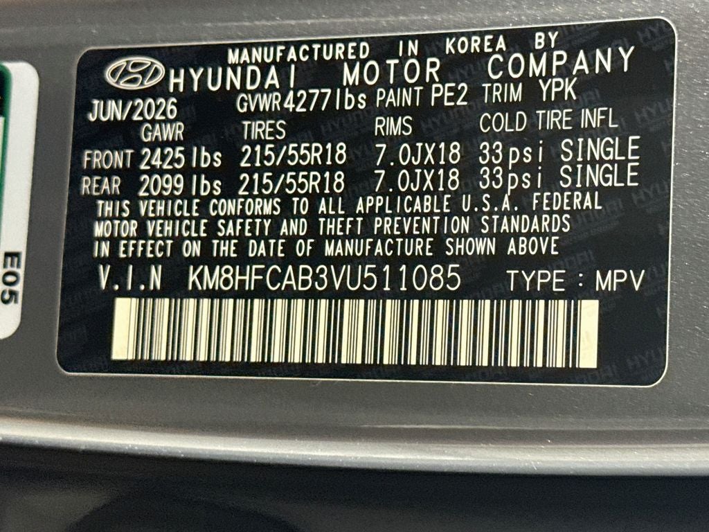 2027 Hyundai Kona SEL Sport