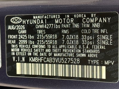 2027 Hyundai Kona SEL Sport