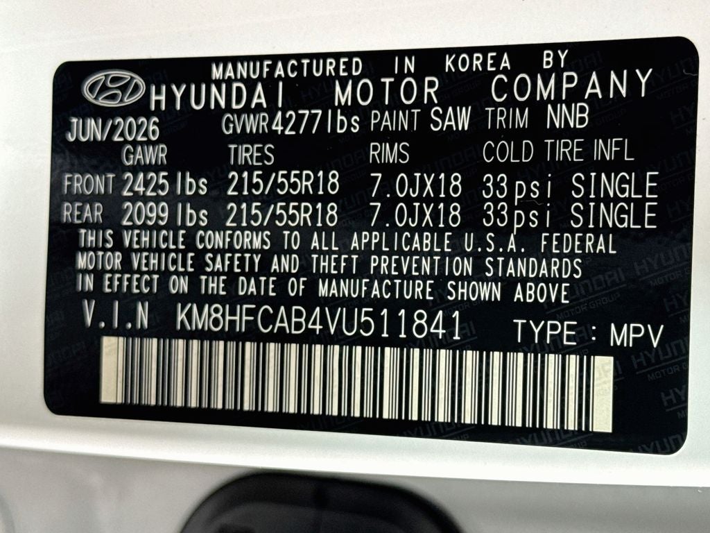 2027 Hyundai Kona SEL Sport