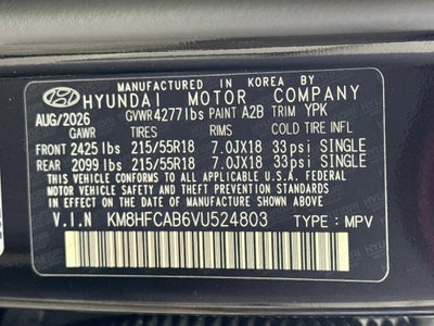 2027 Hyundai Kona SEL Sport