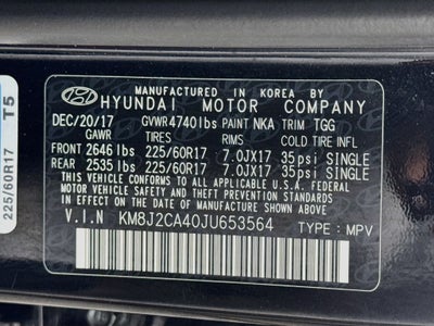 2018 Hyundai Tucson SE