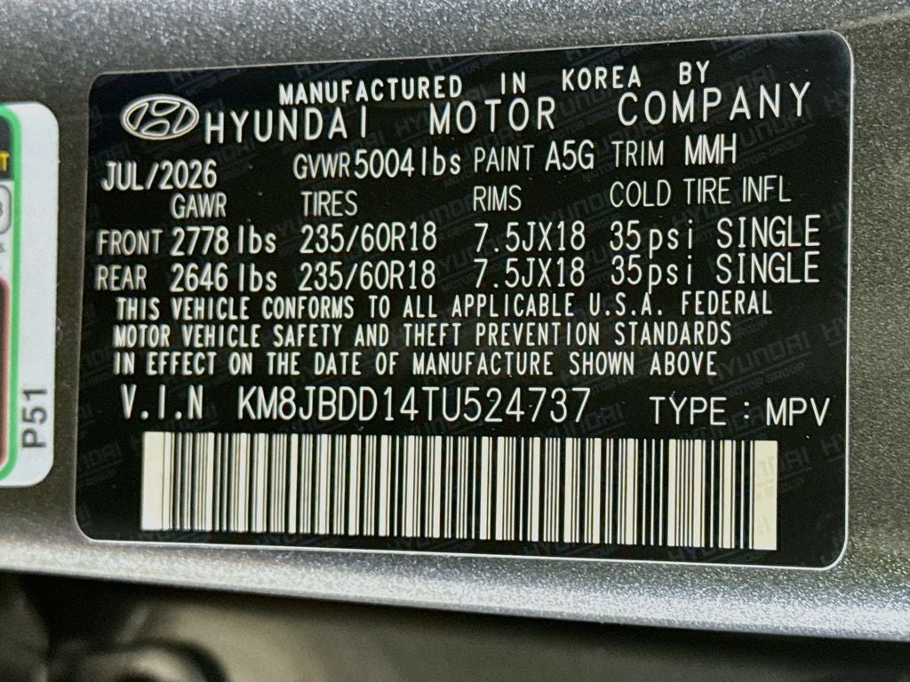 2026 Hyundai Tucson Hybrid SEL