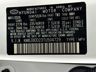 2026 Hyundai Tucson Plug-In Hybrid SEL