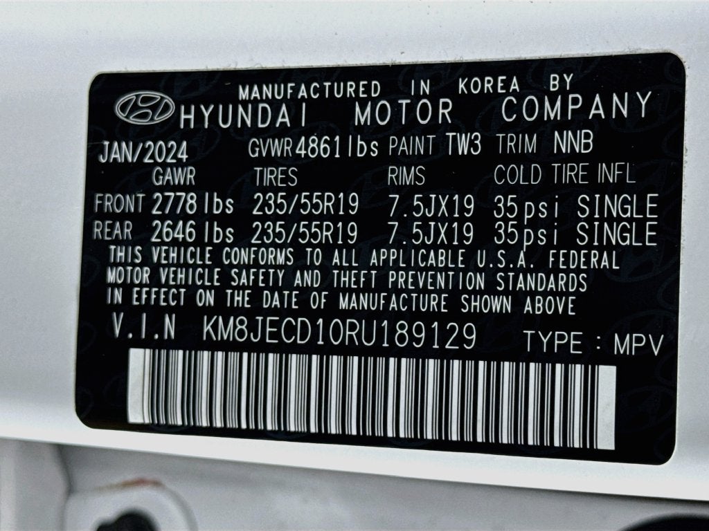 2024 Hyundai Tucson Hybrid Limited