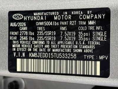 2026 Hyundai Tucson Hybrid Limited
