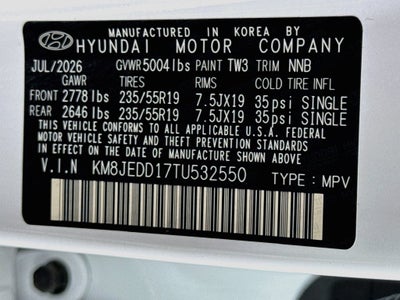 2026 Hyundai Tucson Hybrid Limited
