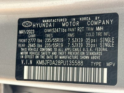 2023 Hyundai Tucson Plug-In Hybrid Limited