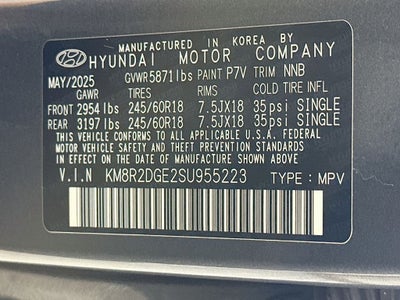 2025 Hyundai Palisade SEL
