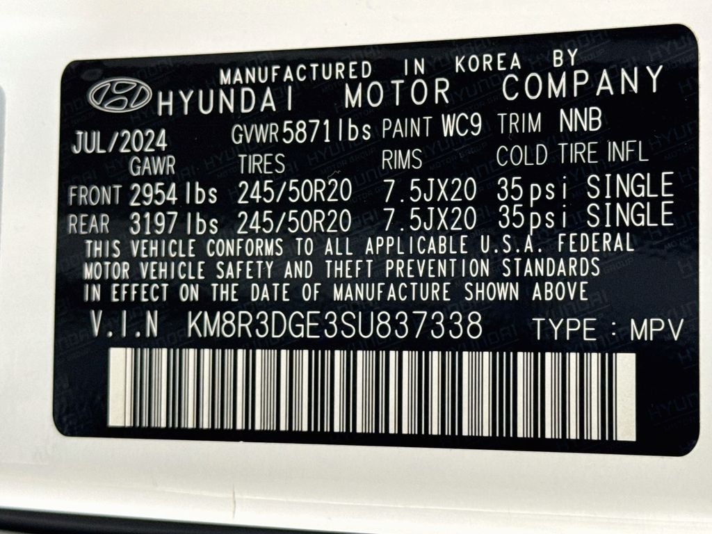 2025 Hyundai Palisade XRT
