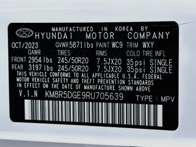 2024 Hyundai Palisade Limited