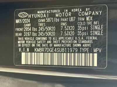 2025 Hyundai Palisade Calligraphy