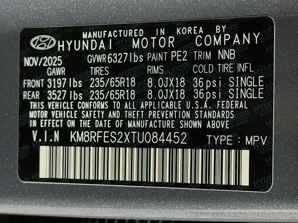 2026 Hyundai Palisade SE