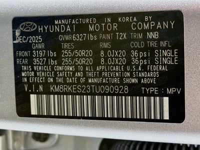 2026 Hyundai Palisade Limited