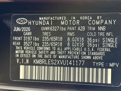 2027 Hyundai Palisade SEL