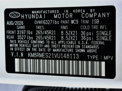 2027 Hyundai Palisade Calligraphy