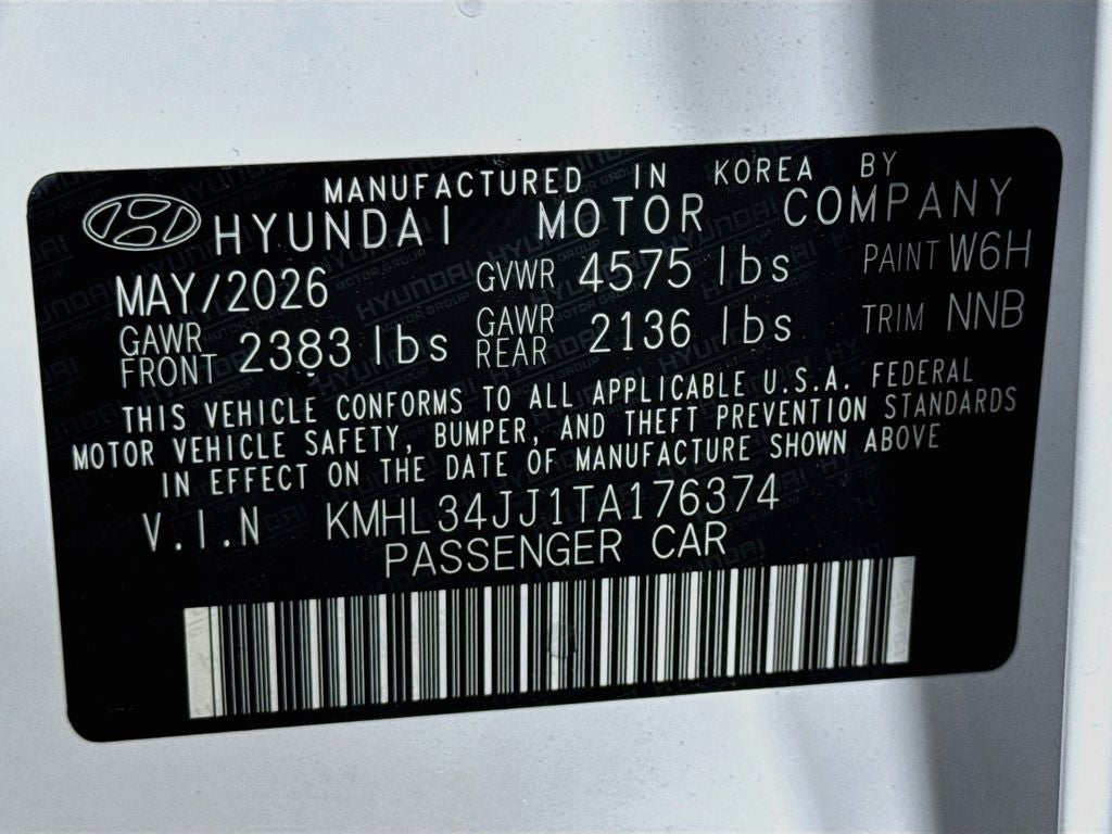 2026 Hyundai Sonata Hybrid SEL