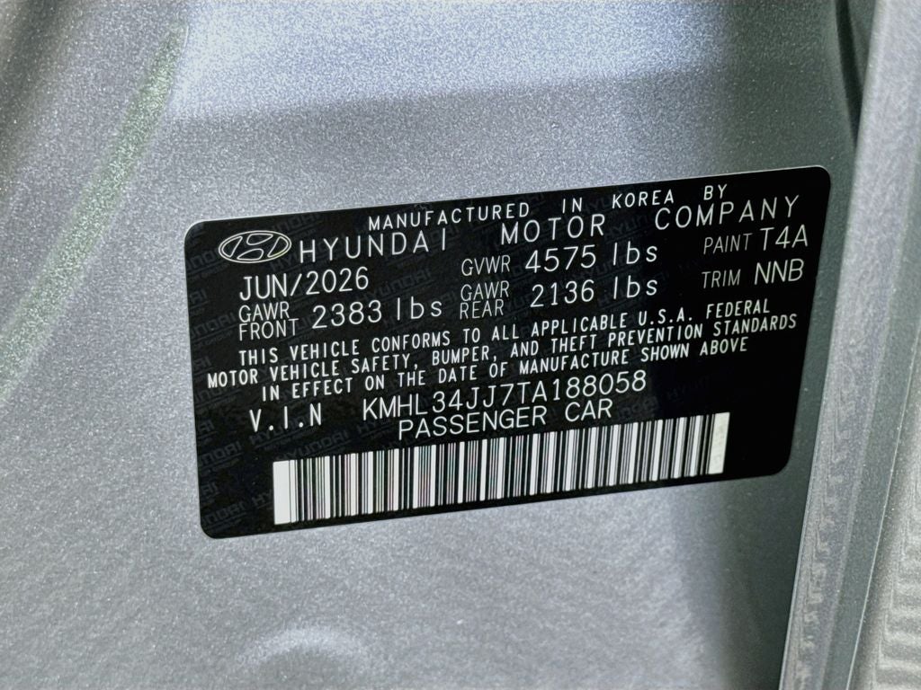 2026 Hyundai Sonata Hybrid SEL