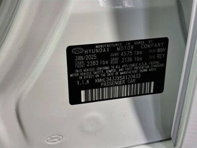 2025 Hyundai Sonata Hybrid SEL