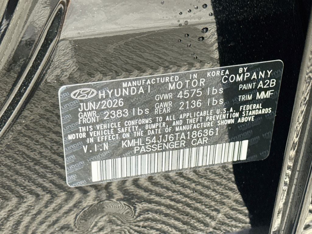2026 Hyundai Sonata Hybrid Limited
