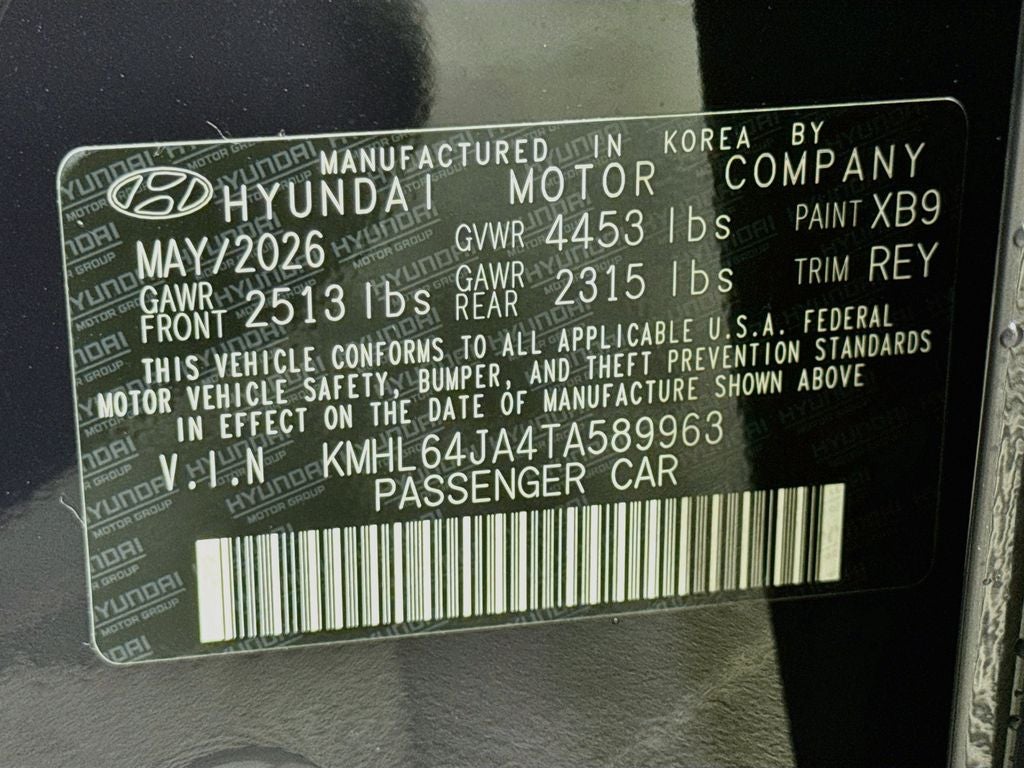 2026 Hyundai Sonata SEL Sport