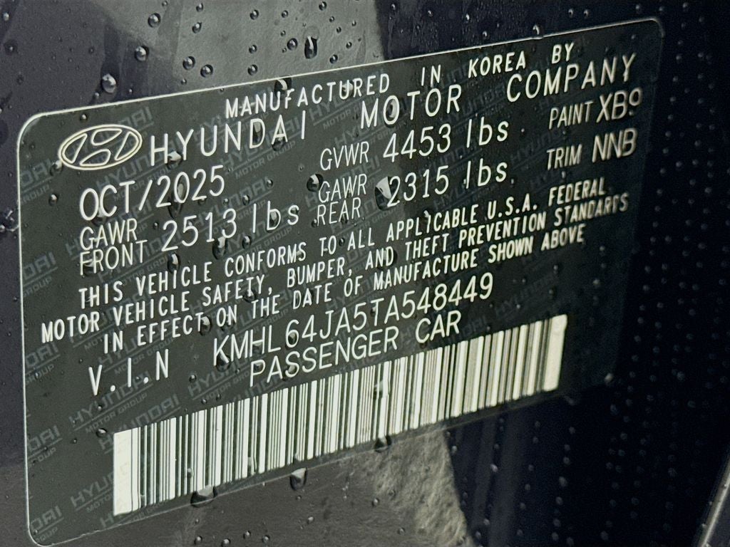 2026 Hyundai Sonata SEL Sport