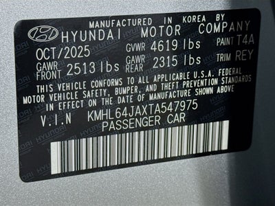 2026 Hyundai Sonata SEL Sport