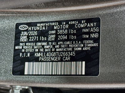 2026 Hyundai Elantra SE