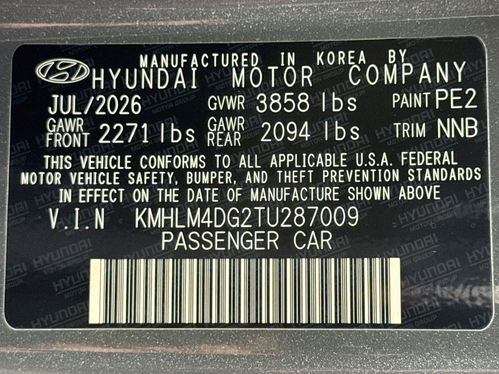 2026 Hyundai Elantra SEL Sport