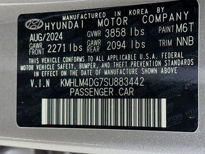 2025 Hyundai Elantra SEL Sport