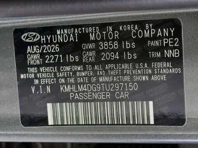 2026 Hyundai Elantra SEL Sport