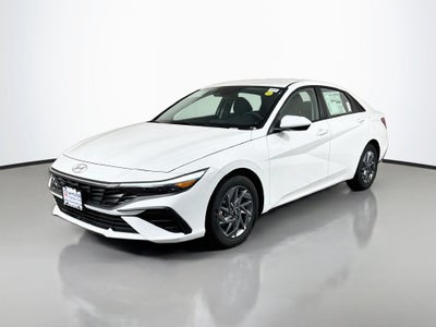 2026 Hyundai Elantra Hybrid Blue